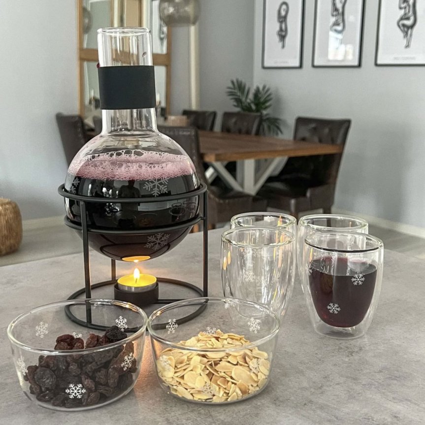 Snowstar mulled wine decanter 1,3 L