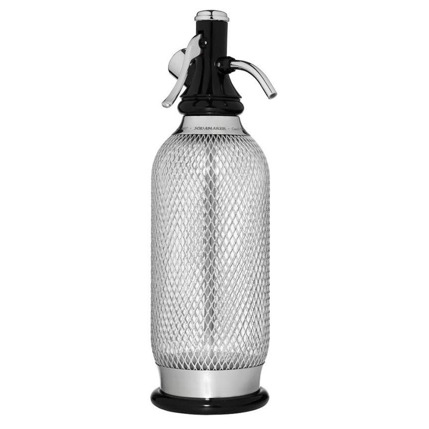 Soda siphon iSi classic with metal mesh 1 liter
