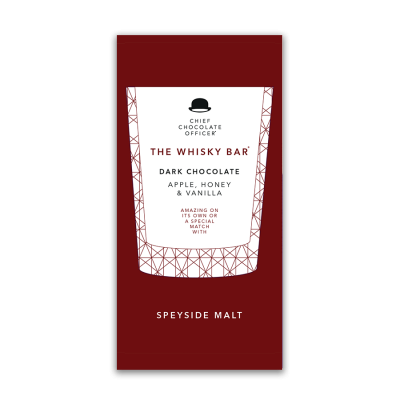 The Whisky Bar Speyside chocolate 100 gram