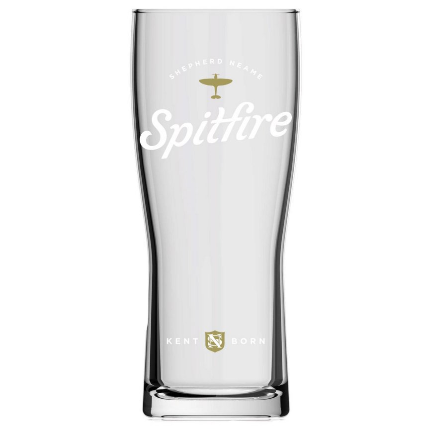 Spitfire Beer glass pint