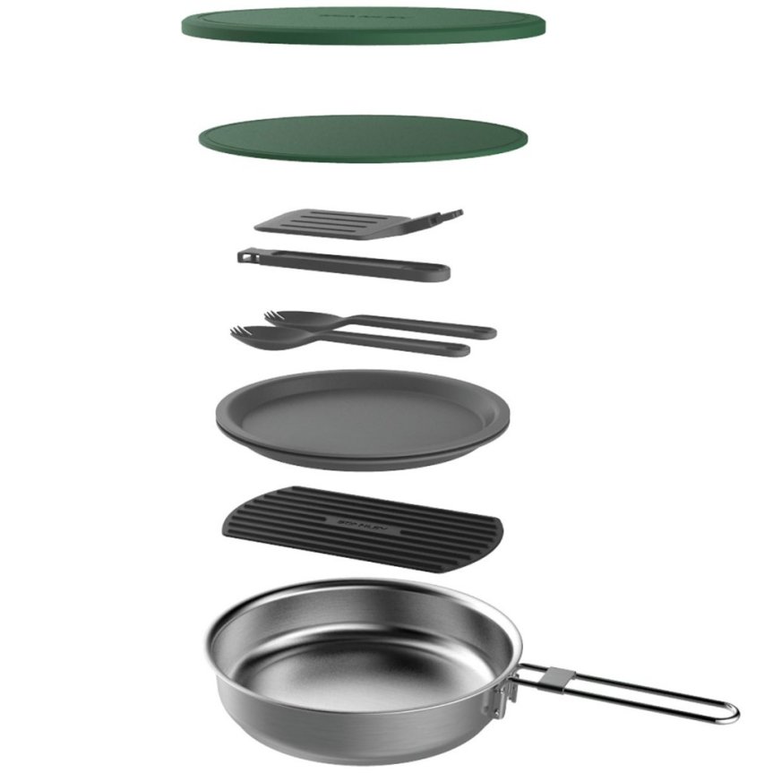 Stanley Adventure Frying pan green 9 parts