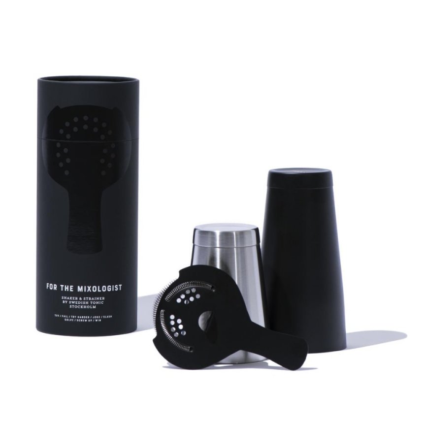 Swedish Tonic - shaker and strainer