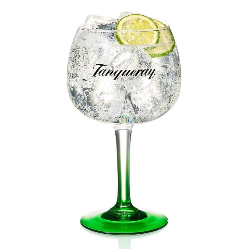 Tanqueray gin & tonic glass