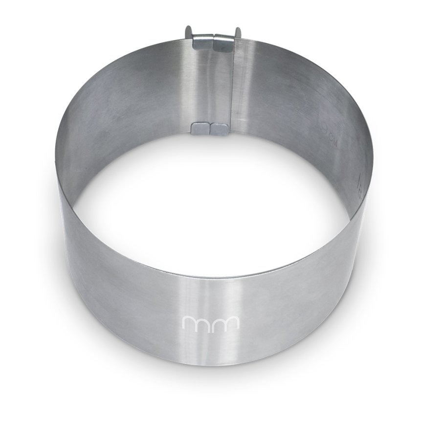 The Adjustable metal Ring Moulds 3 pcs