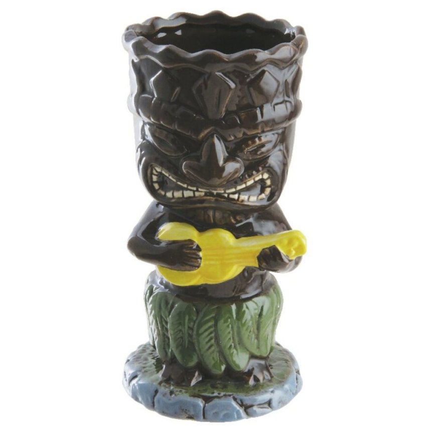 Tiki Mug Anaface with Ukulele Ceramic 34 cl