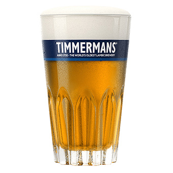 Timmermans Gueuze beer glass