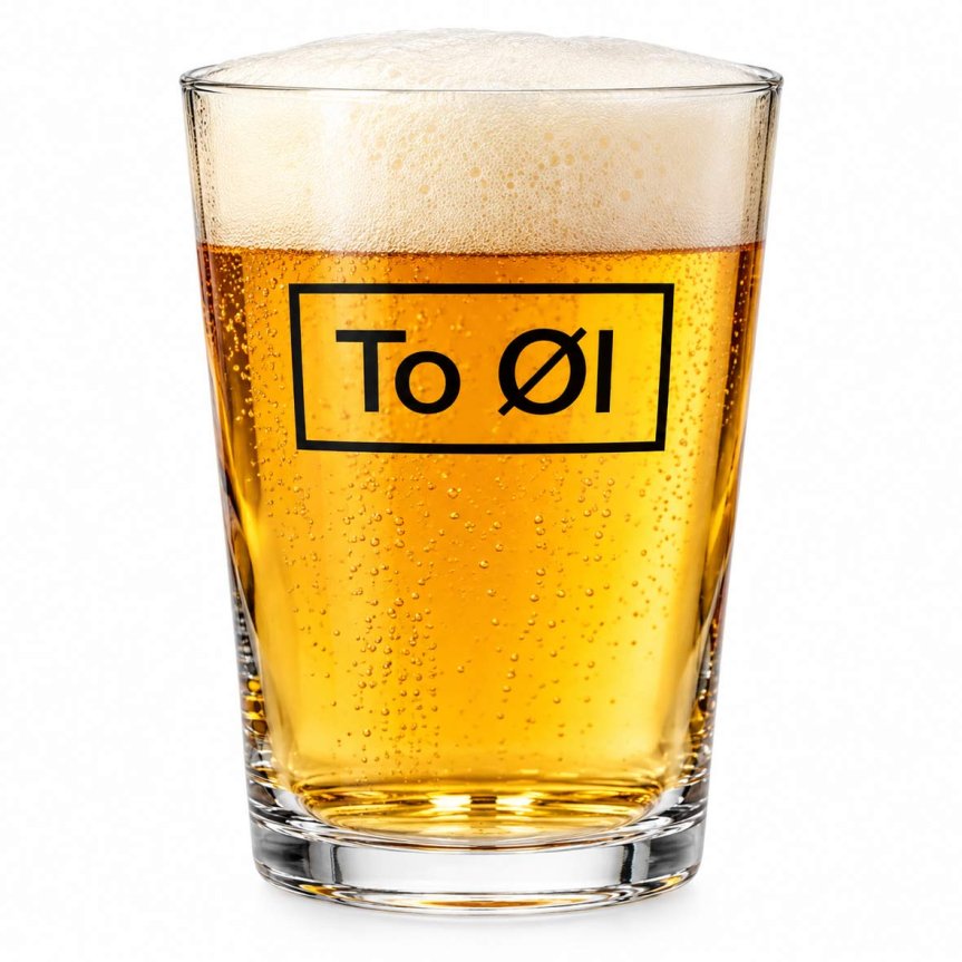 Zoom image of To Øl Bodega beer glass 40 cl