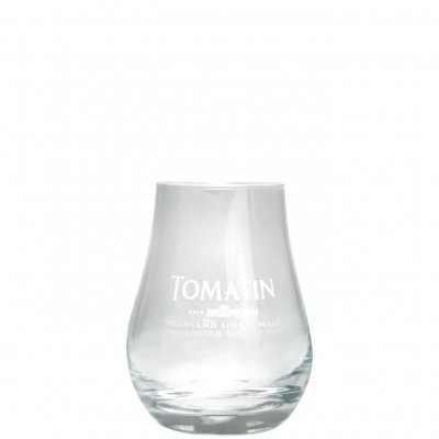 Tomatin whisky glass