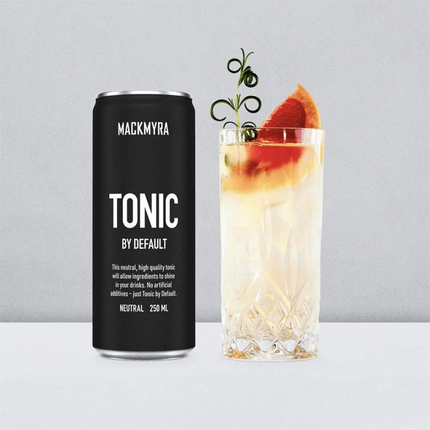 Mackmyra Tonic by Default 25 cl 24 pcs