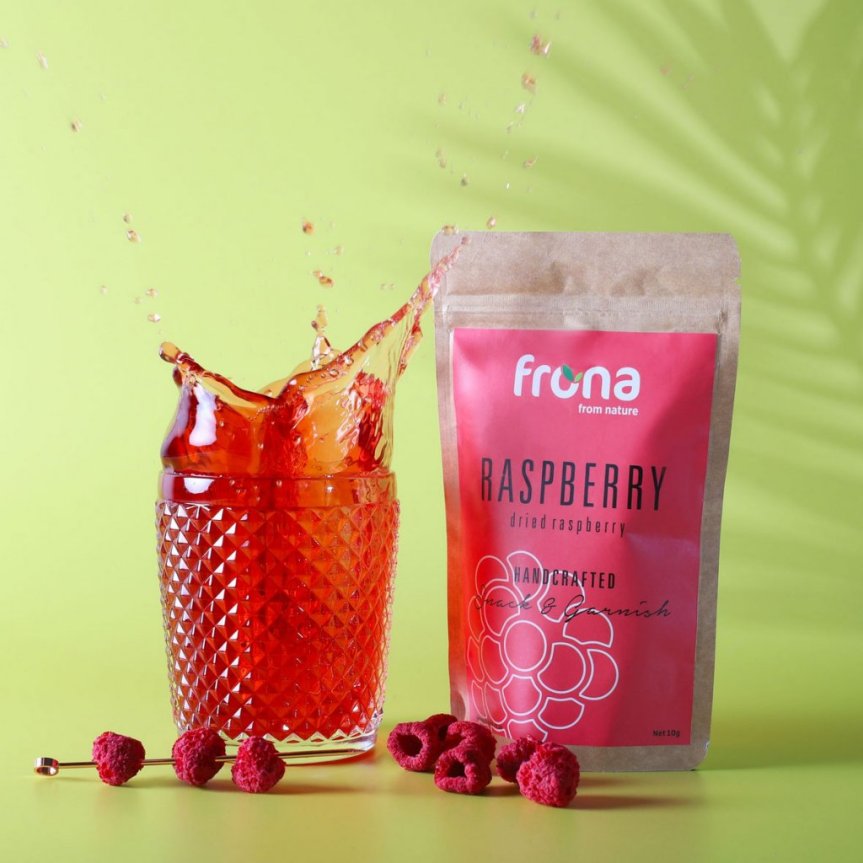 Dried raspberries mini pack 10 grams