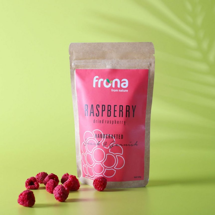 Dried raspberries mini pack 10 grams