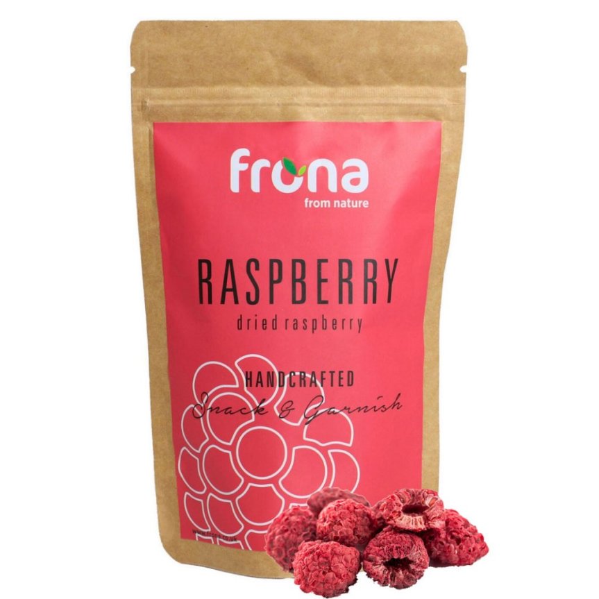 Dried raspberries mini pack 10 grams