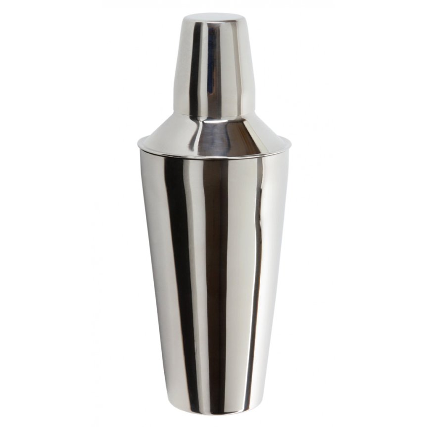 Three-piece cocktail Cobbler shaker 70 cl