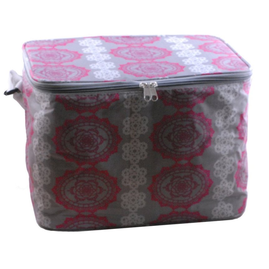 Patterned bag for 6 glasses