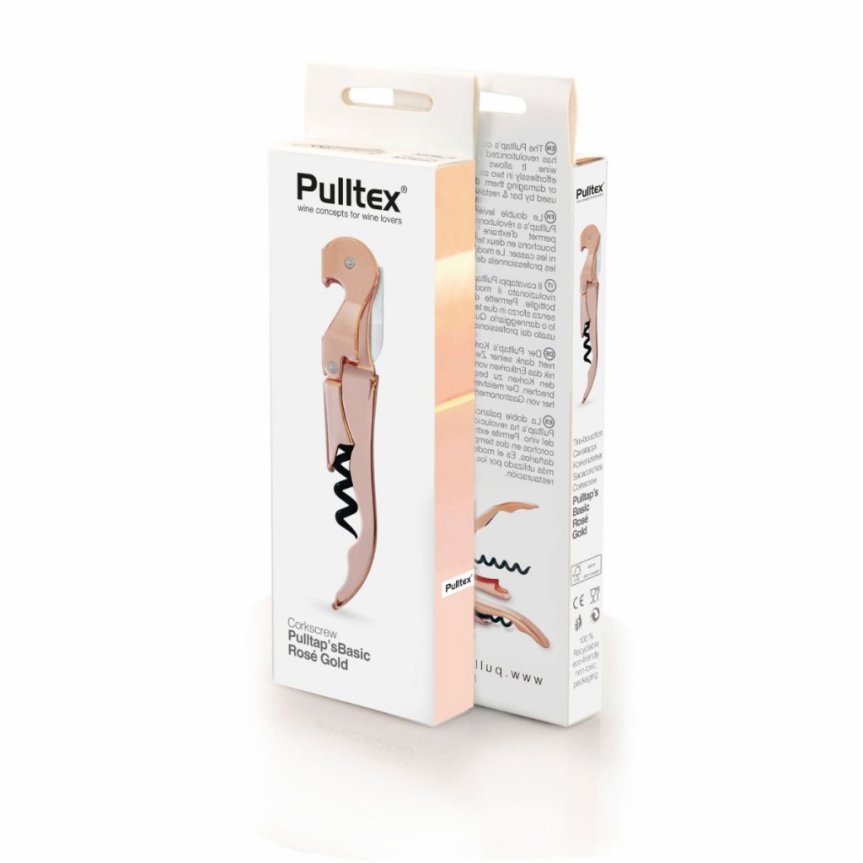 Wine opener Pulltaps Basic rose gold