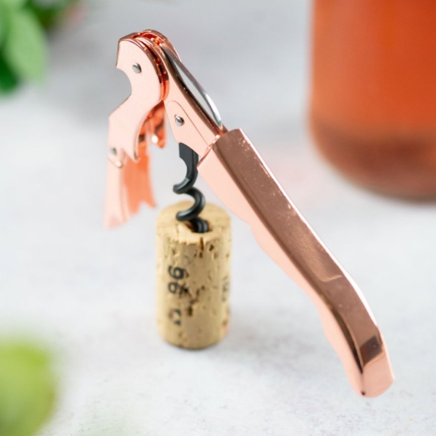 Wine opener Pulltaps Basic rose gold