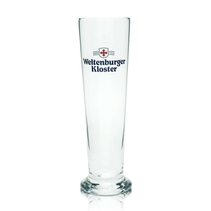Weltenburger Kloster beer glass 50 cl