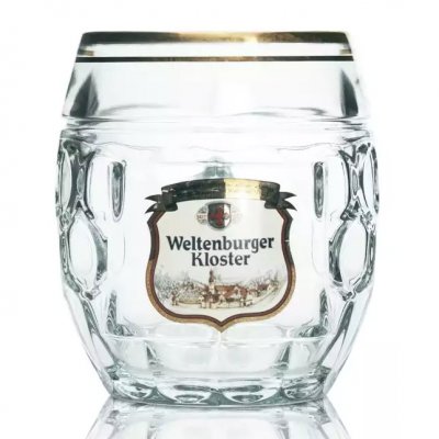 Weltenburger vintage beer mug 40 cl