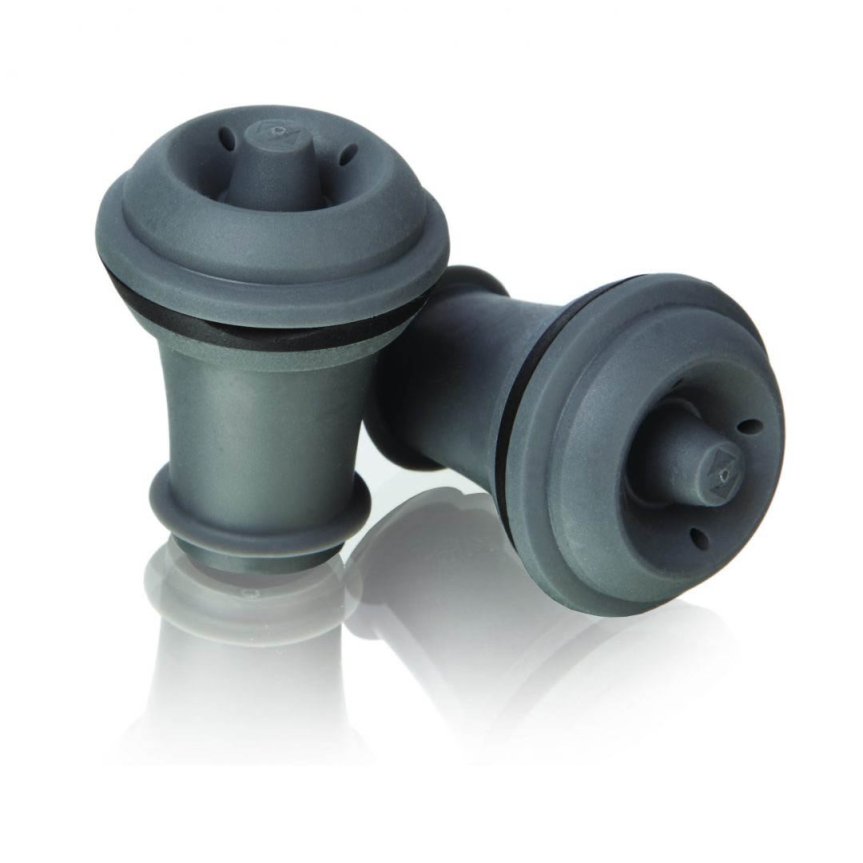 Zoom image of Vacu Vin Wine Pump Stoppers 2-Pack