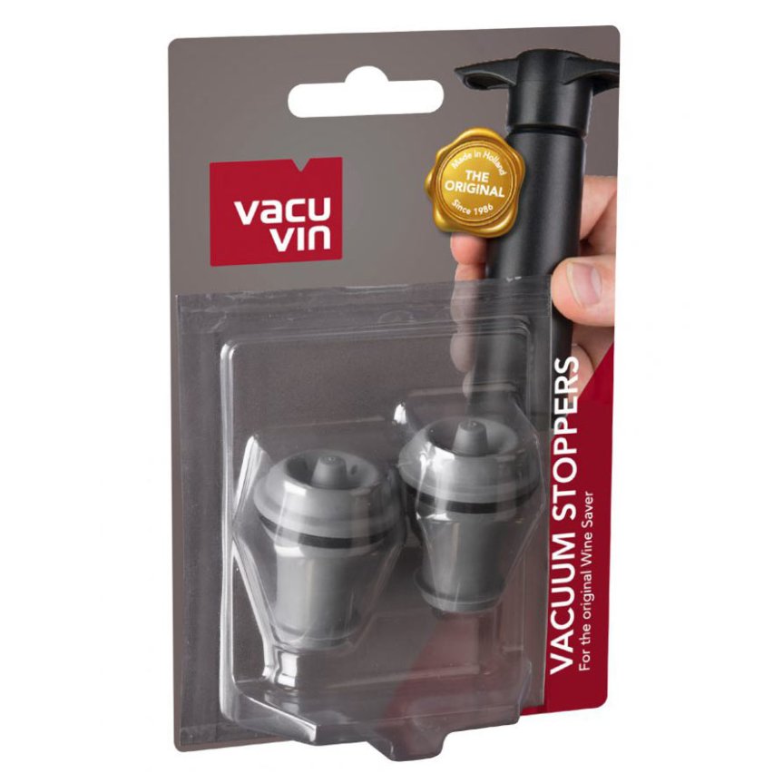 Zoom image of Vacu Vin Wine Pump Stoppers 2-Pack