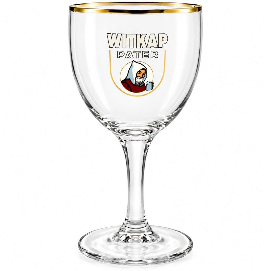 Zoom image of Witkap Pater beer glass