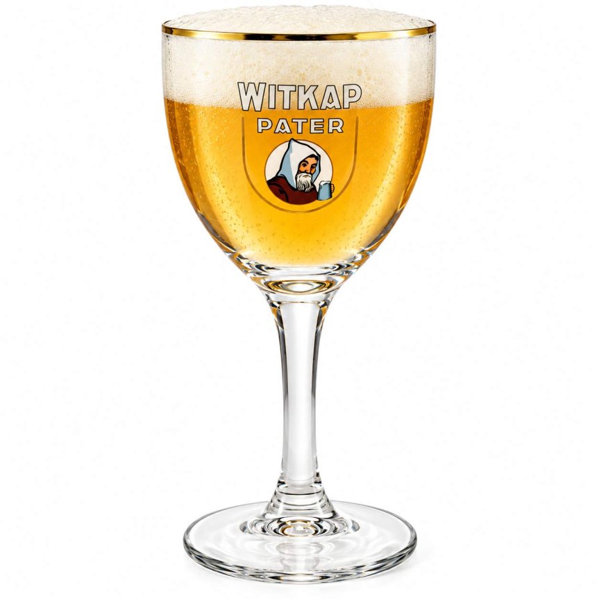 Zoom image of Witkap Pater beer glass