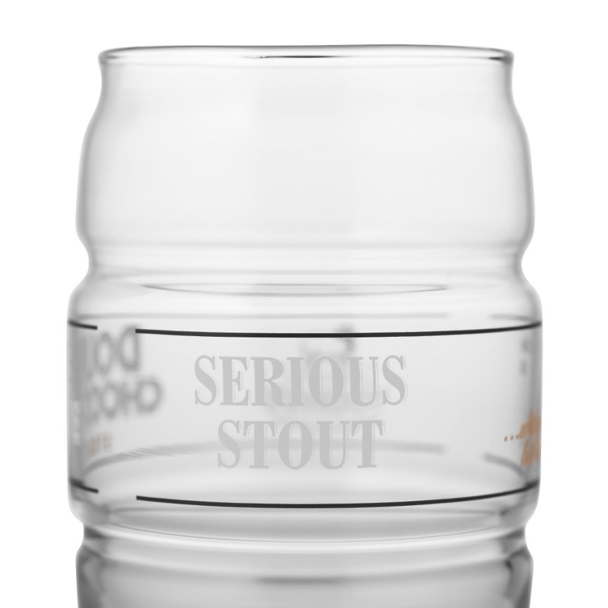 Youngs Double Chocolate Stout beer glass