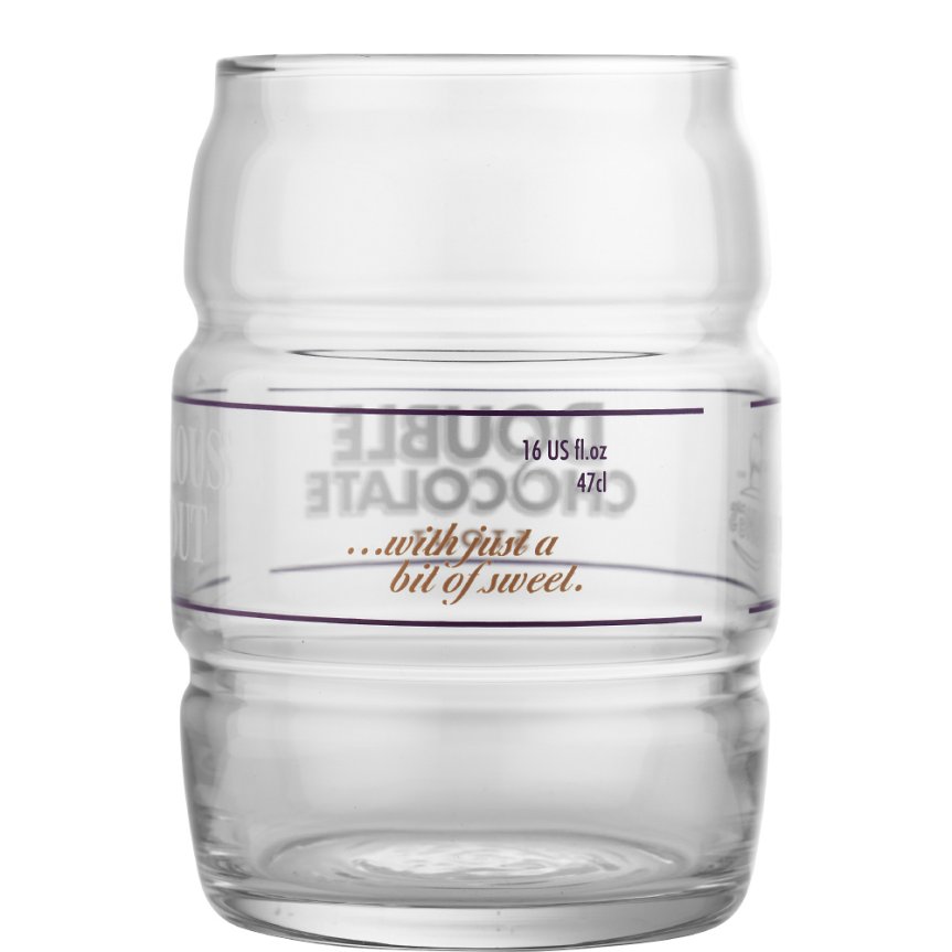 Youngs Double Chocolate Stout beer glass