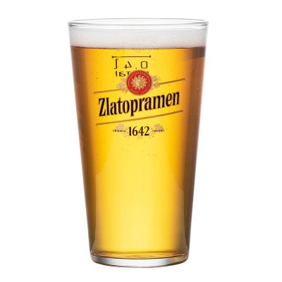 Zlatopramen beer glass 40 cl